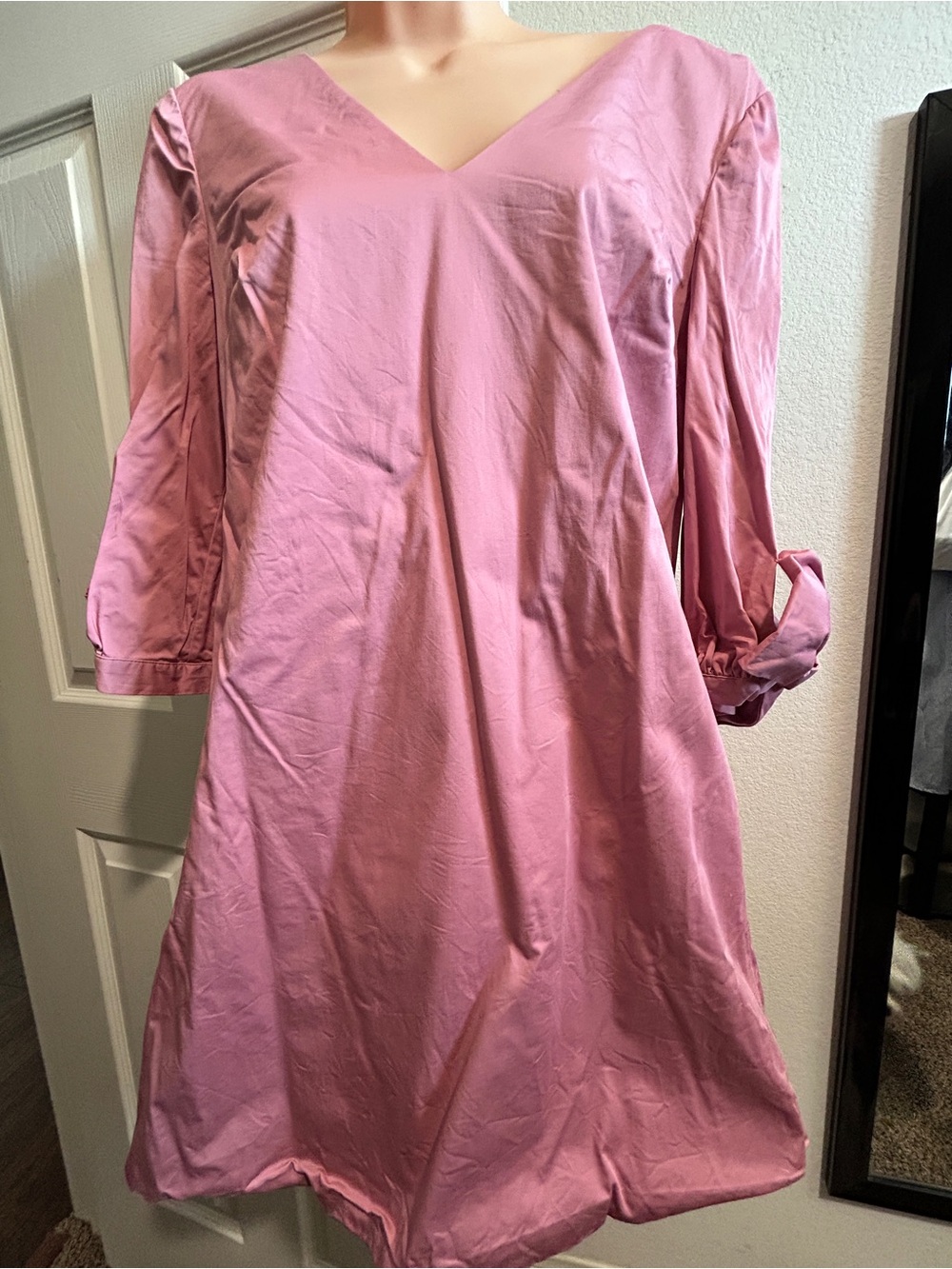 Ted Baker Soft Pink Dress with Zip Detail